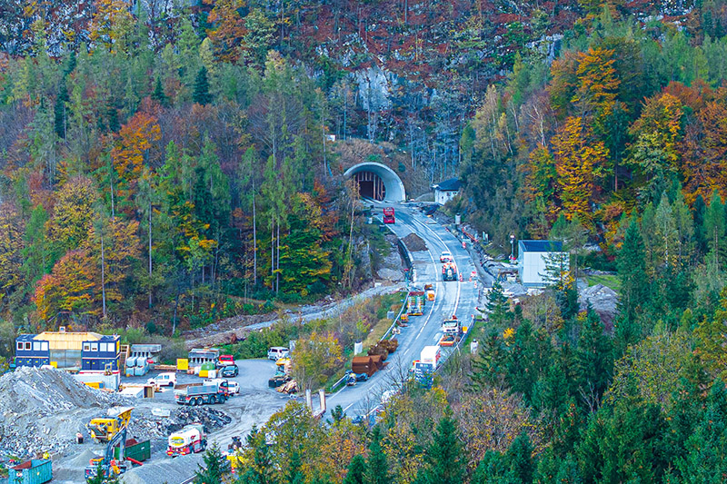 Tunnel, Straßen, Universitäten